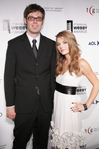 David-Michel Davies with Jessica Rose 11th Amia; Webby Awards