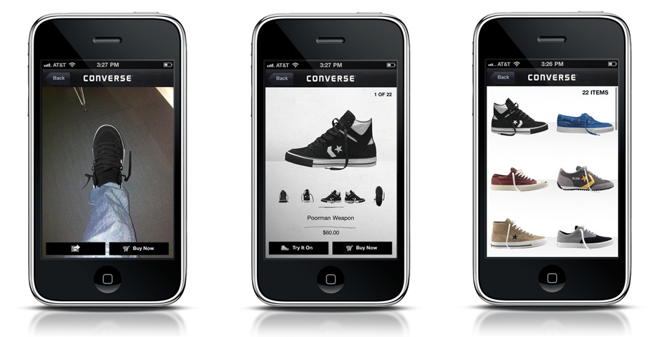 2011 Nominee in Mobile Sites/Best Use of Device Camera for Converse