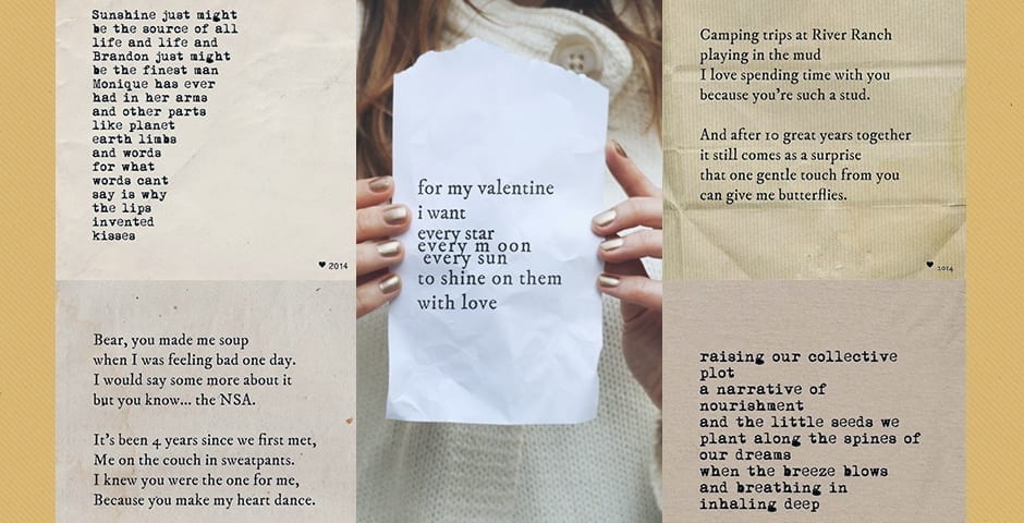 #poemgrams With Love, From PayPal–2015 Webby Best Writing