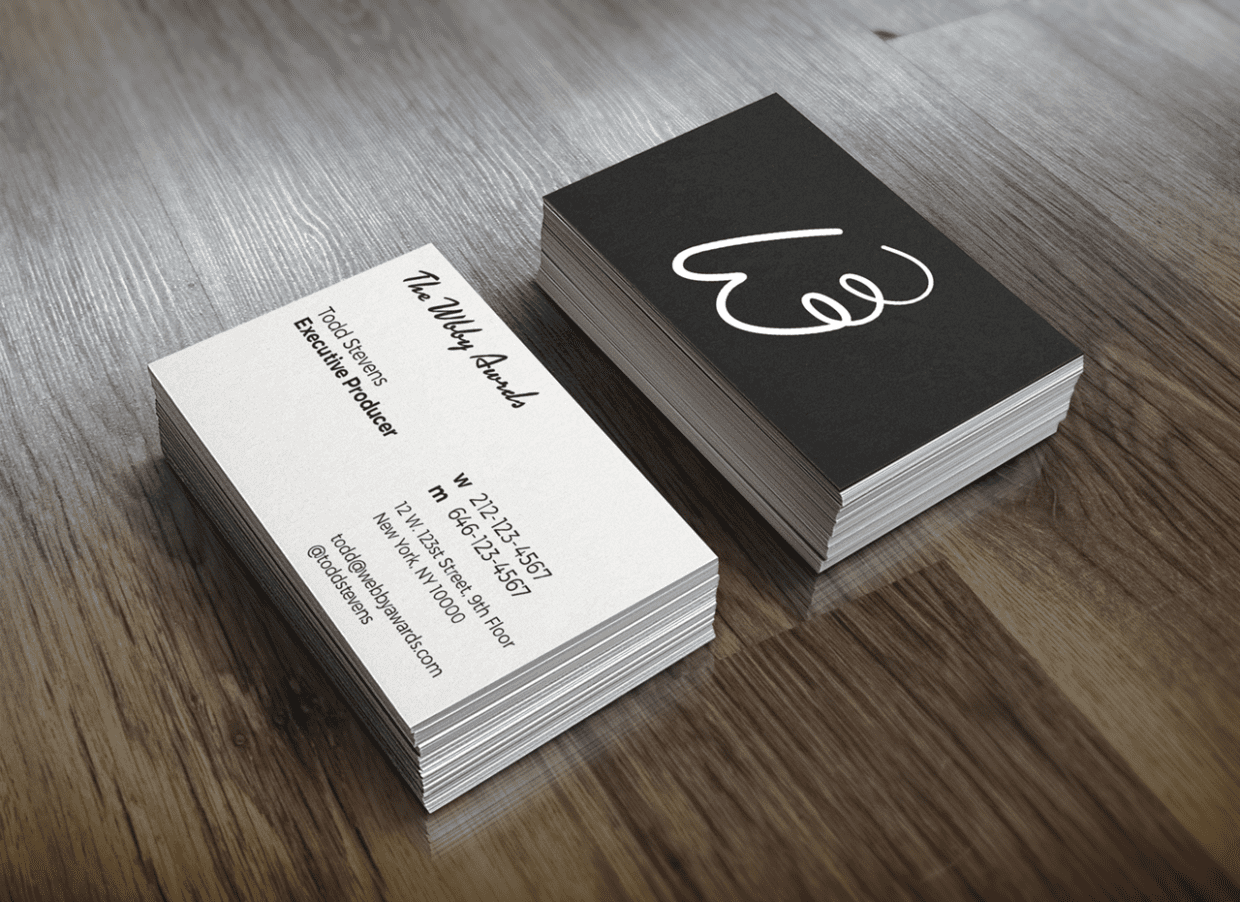 Todd\'s got new business cards