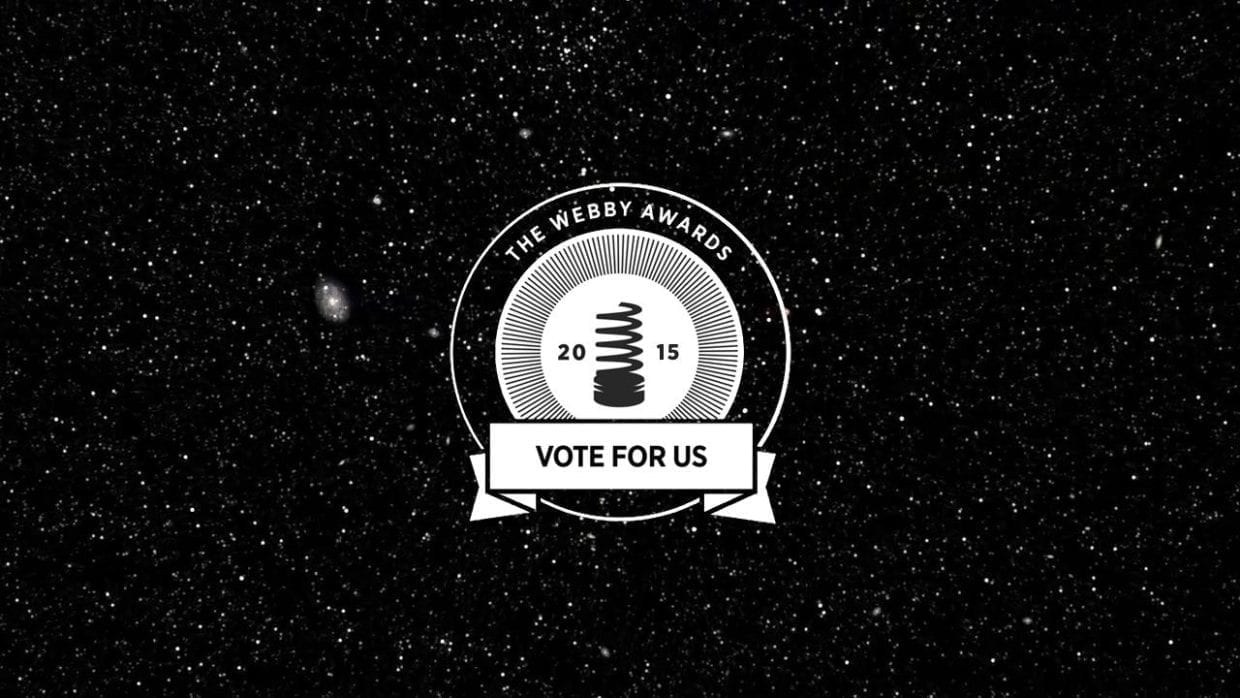 NASA/JPL literally made the Webby Award \