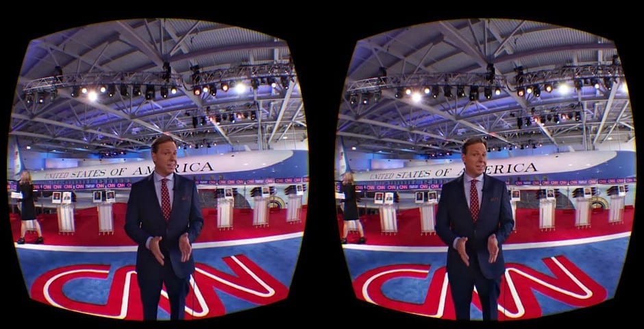CNN & VR at the Democratic Debate by CNN