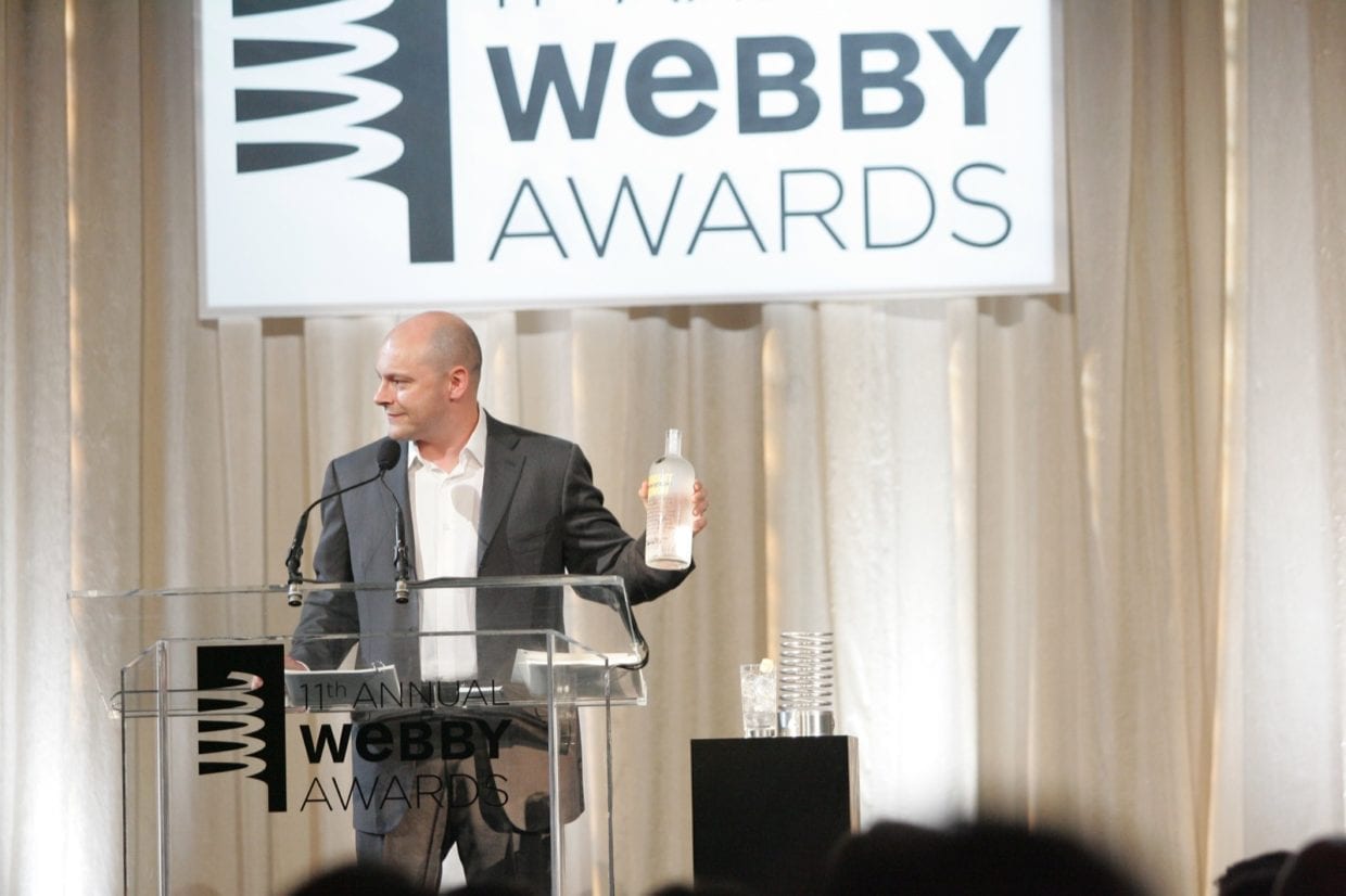 Comedian and Actor Rob Corddry, host of the 9th, 10th & 11th Webby Awards (2005, 2006, 2007)