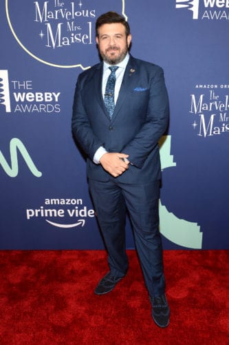 Adam Richman on the Red Carpet at the 23rd Annual Webby Awards