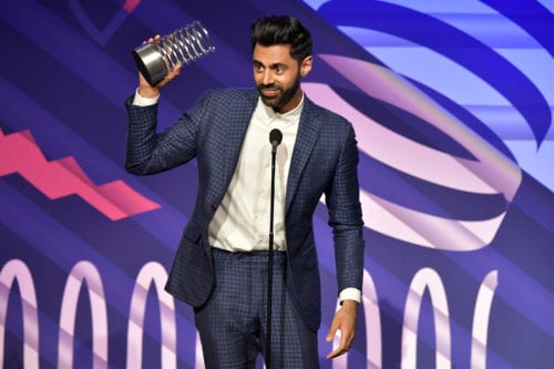 Hasan Minhaj Onstage at The 23rd Annual Webby Awards