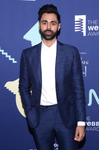 Hasan Minhaj on the Red Carpet at the 23rd Annual Webby Awards