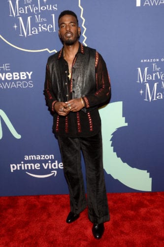 Luke James on the Red Carpet at the 23rd Annual Webby Awards
