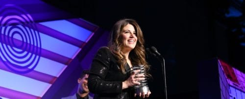 Monica Lewinsky Onstage at The 23rd Annual Webby Awards