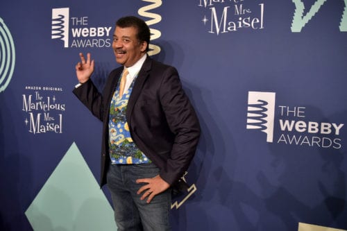 Neil deGrasse Tyson on the Red Carpet at the 23rd Annual Webby Awards