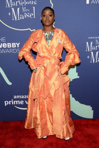 Tierra Whack on the Red Carpet at the 23rd Annual Webby Awards