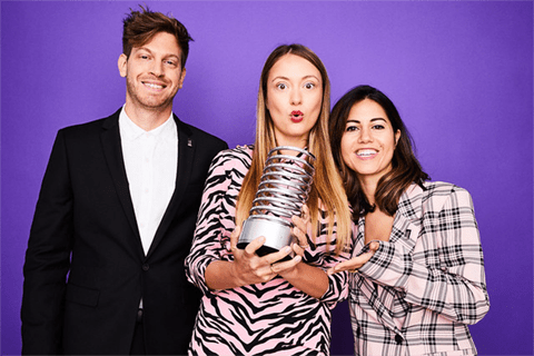 Saatchi & Saatchi LA at the 23rd Annual Webby Portrait Studio