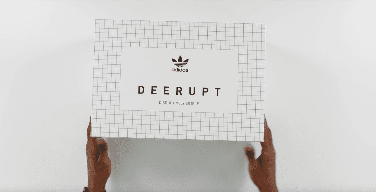 adidas Deerupt shoe unboxing Youtube video