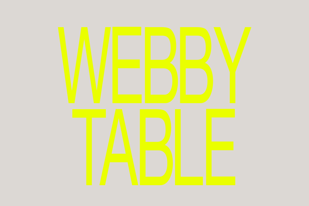 Webby Table