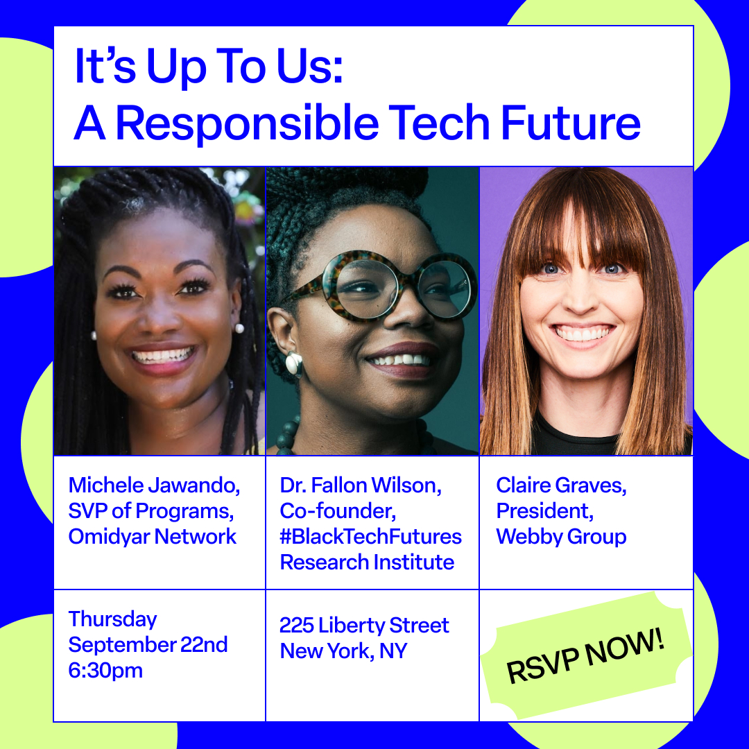 It’s Up To Us: A Responsible Tech Future