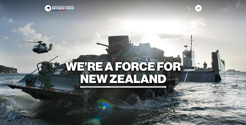 NZ Defence Forces by DNA Design