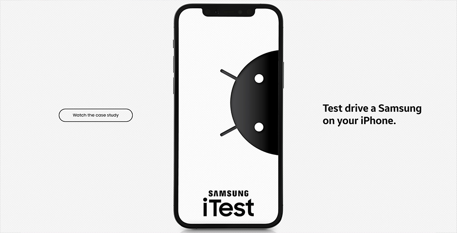 Samsung iTest - Test drive a Samsung on your iPhone by DDB New Zealand