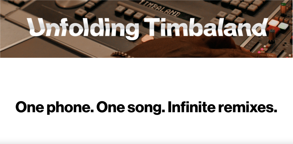 Unfolding Timbaland