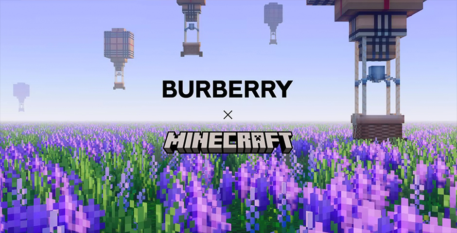 Burberry x Minecraft Partnership