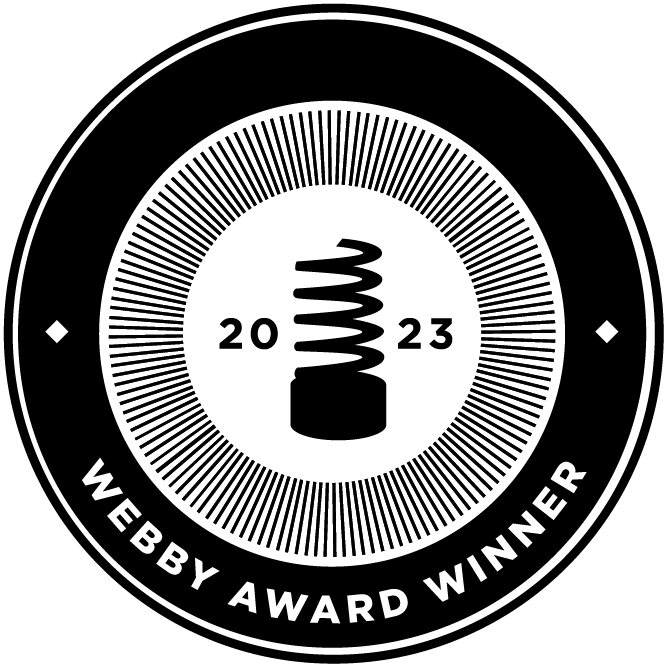 Webby Winner Badge
