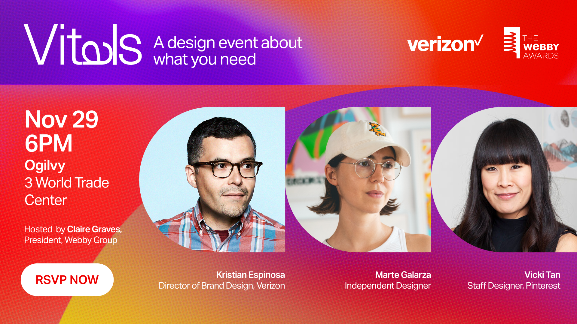 Vitals: A Design Event About What You Need   by The Webby Awards