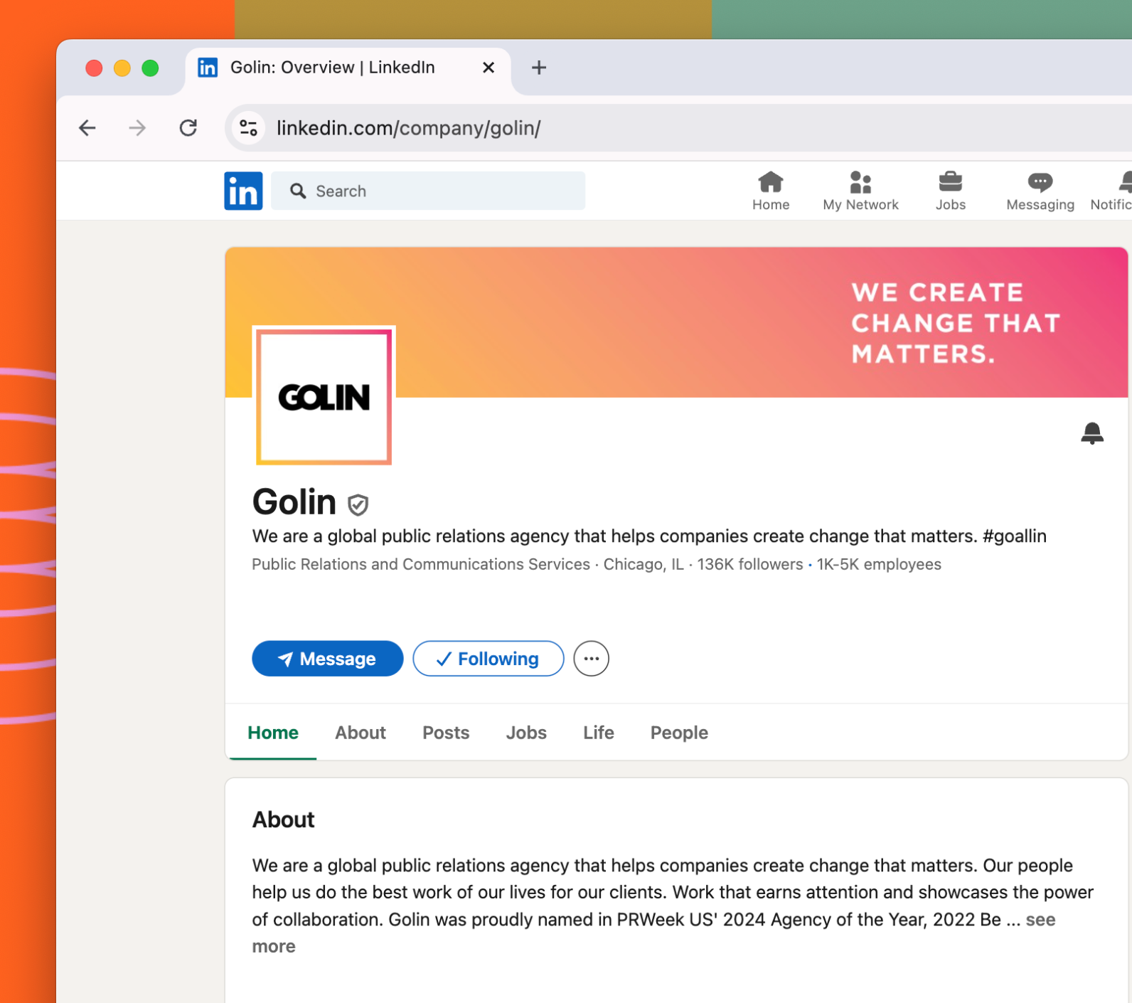 Photo of Golin
