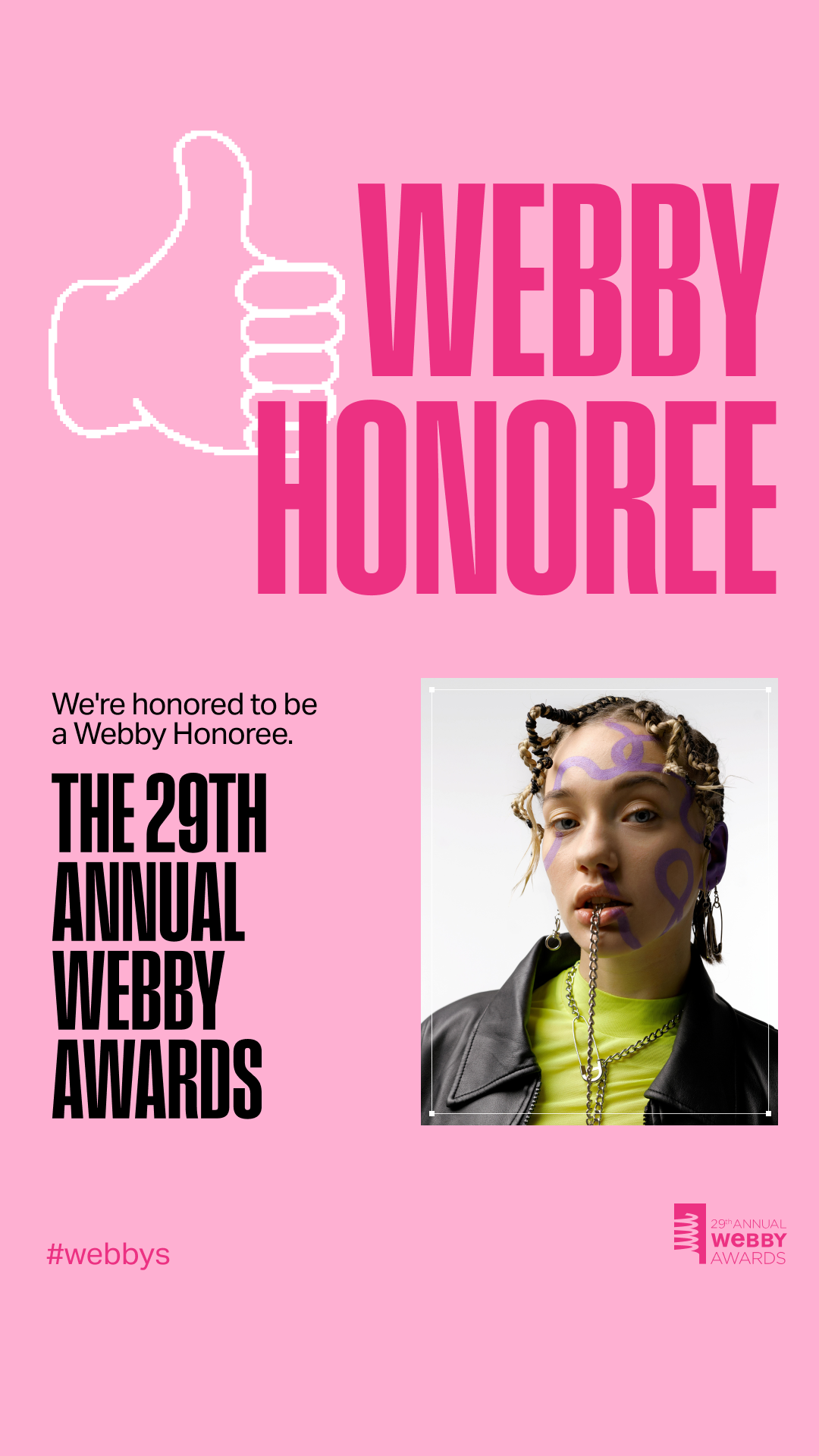 We\'re honored - Honoree Story Template 2
