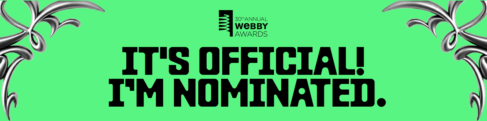 I\'m Nominated Banner Green