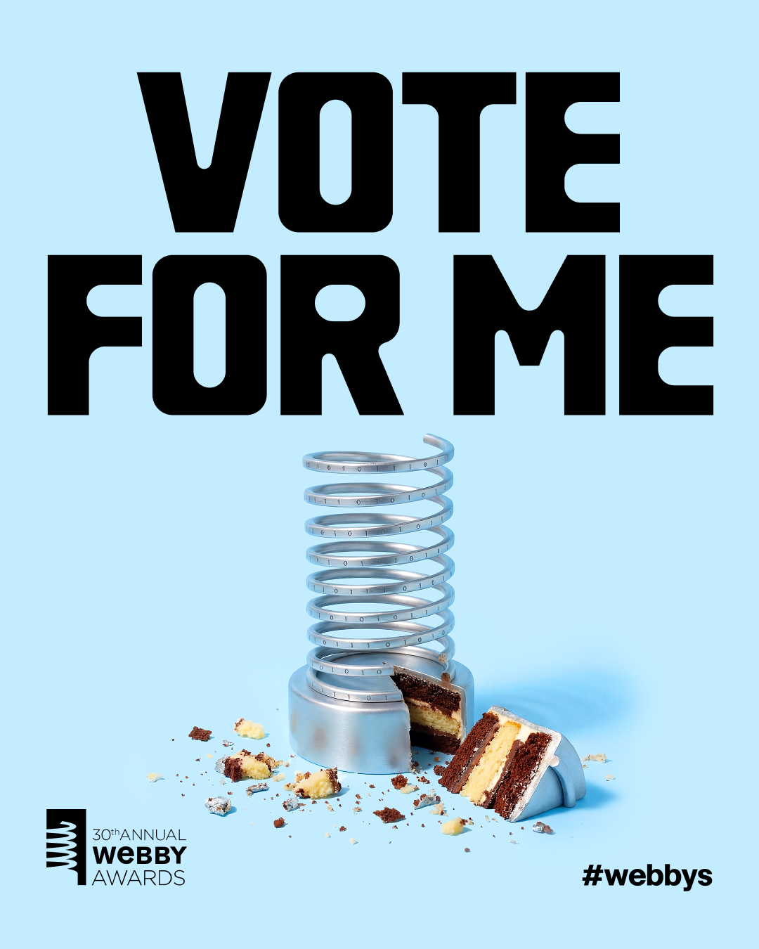 Vote For Me - Blue