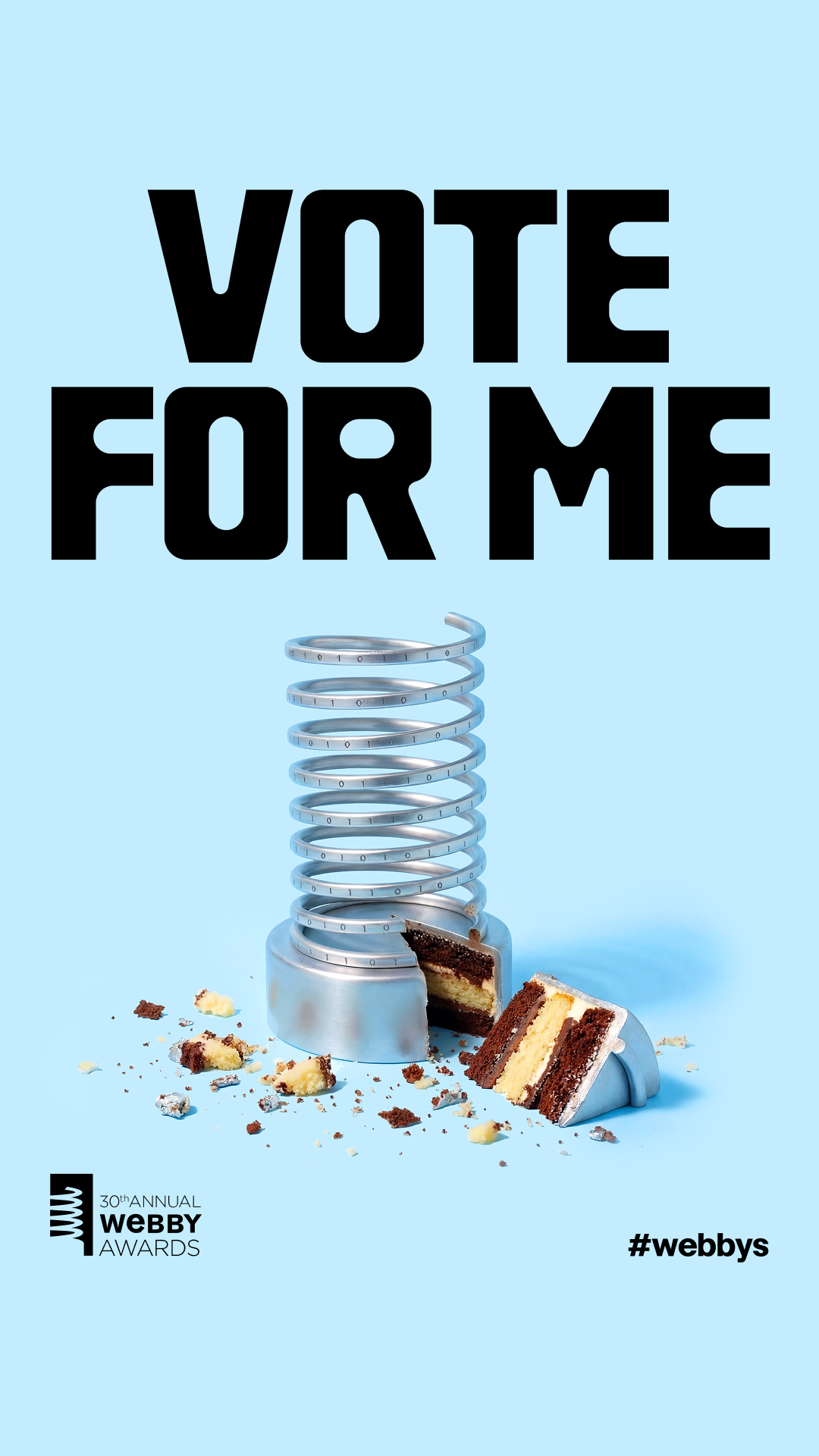 Vote For Me Story - Blue