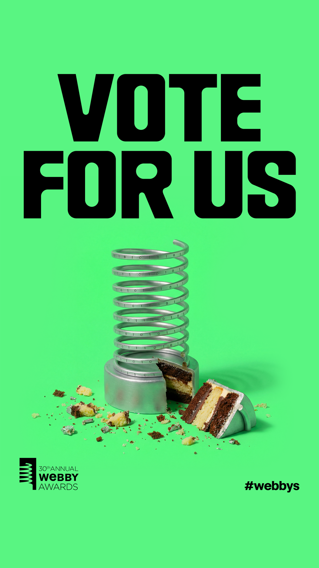 Vote For Us Story - Green
