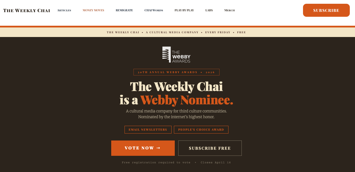 The Weekly Chai