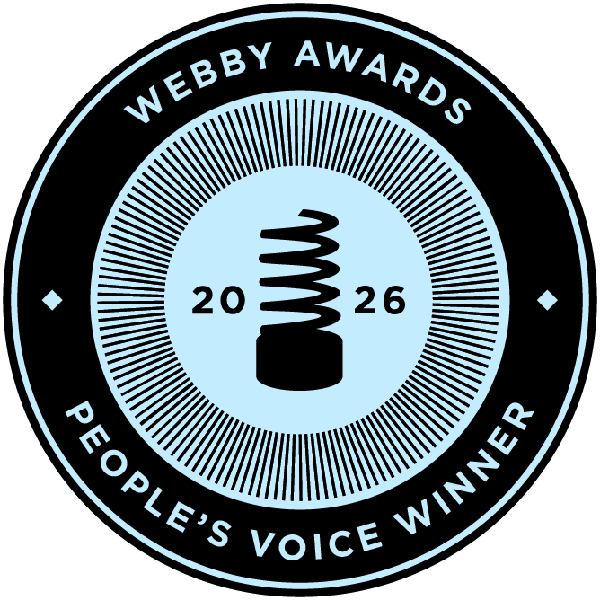 Webby People\'s Voice Winner - Blue