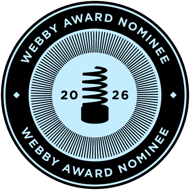 Webby Award Nominee - Blue
