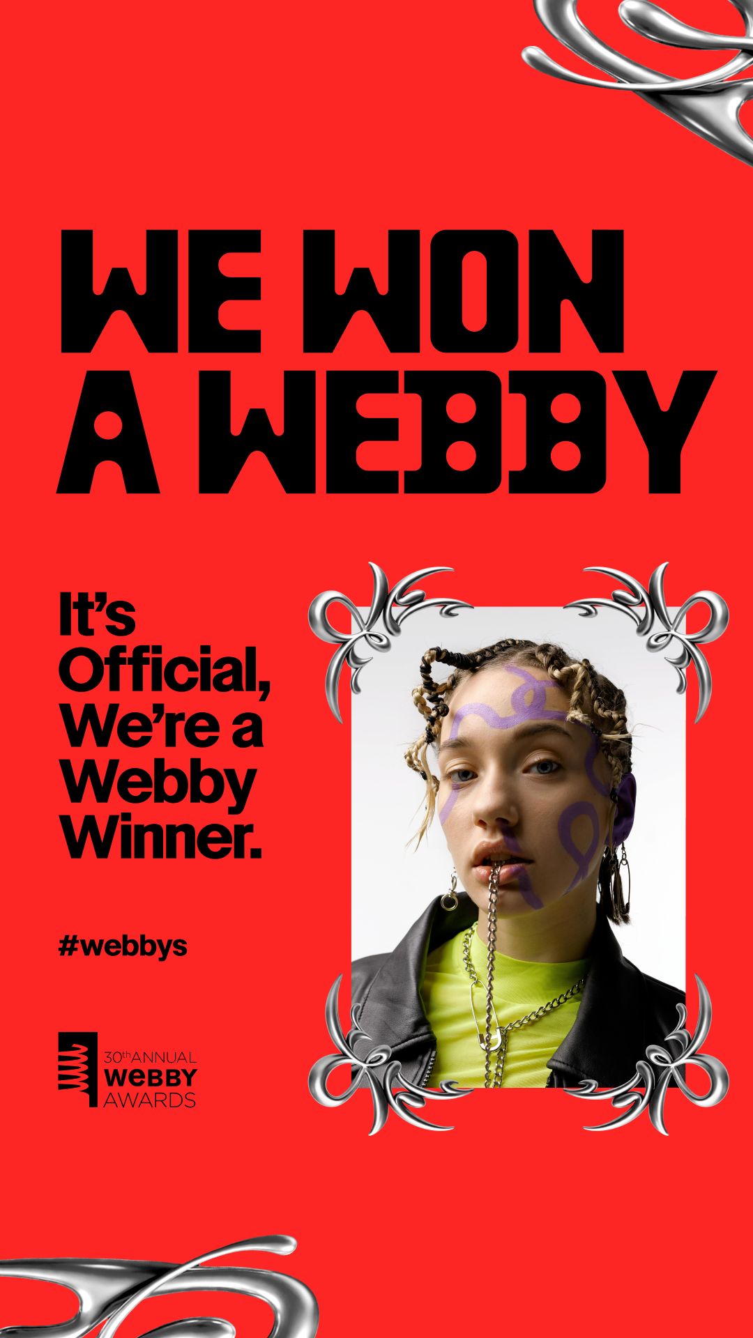 We Won A Webby Half Frame - Story