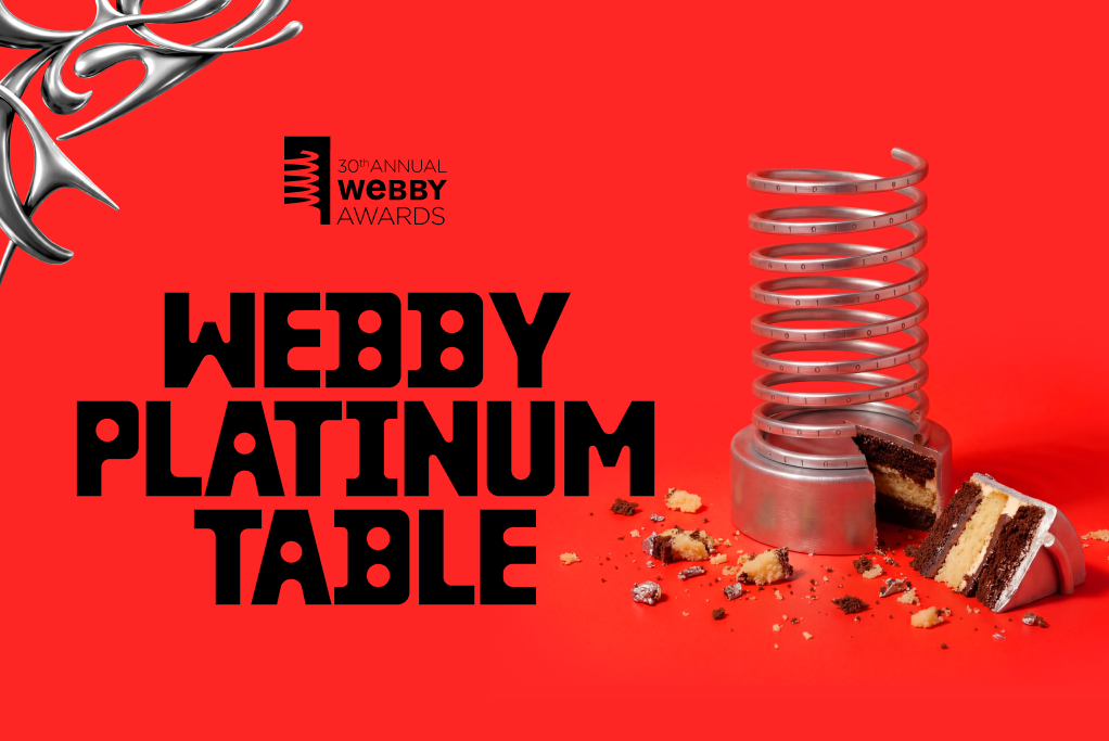 PLATINUM WEBBY TABLE
