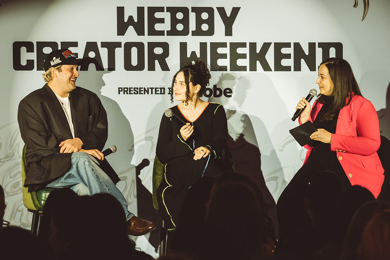 The Future of Podcasting with Patreon featuring Chris Klemens and Jula Hava moderated by Lina Reniza: Head of Top Creator Management, Patreon